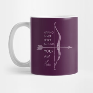 BOW AND ARROW PURPPLE Mug